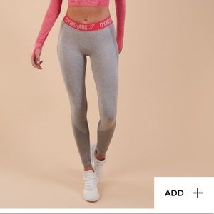 SOLD ❌❌Gymshark light grey Flex leggings - SMALL